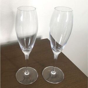 Schott Zwiesel Royale Fluted Champagne Glasses Set of 2 Replacement Made Germany